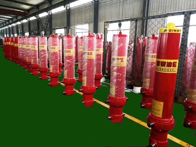 自卸车油缸海沃油缸配套液压缸总成重型渣土车翻斗车