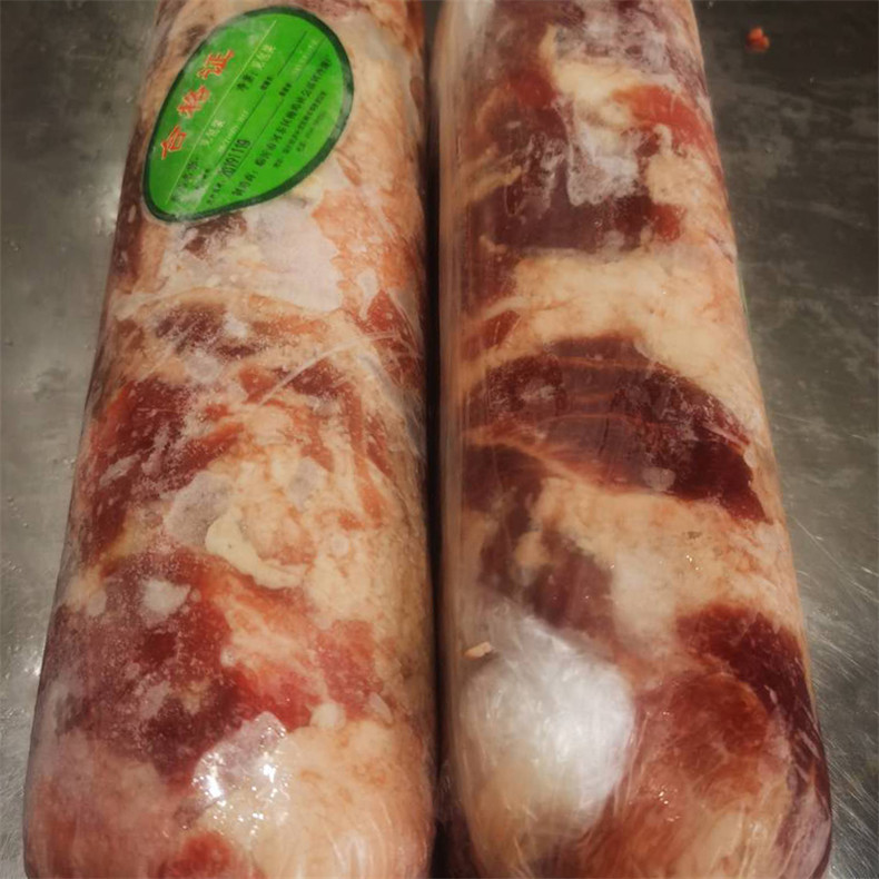 厂家直供顺华爱泽猪五花卷 纹理漂亮 口感好 连锁店 快餐店食材