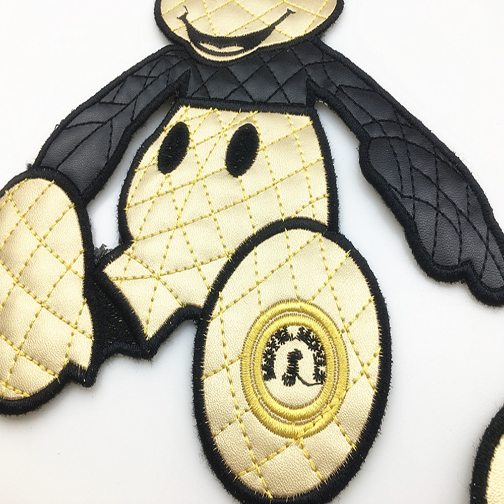 2020新款ins潮流搭配辅料皮料布贴刺绣大小米老鼠布贴diy创意补丁