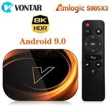 VONTAR X3 网络播放器 S905X3 Android 9.0 tvbox 4+128GB