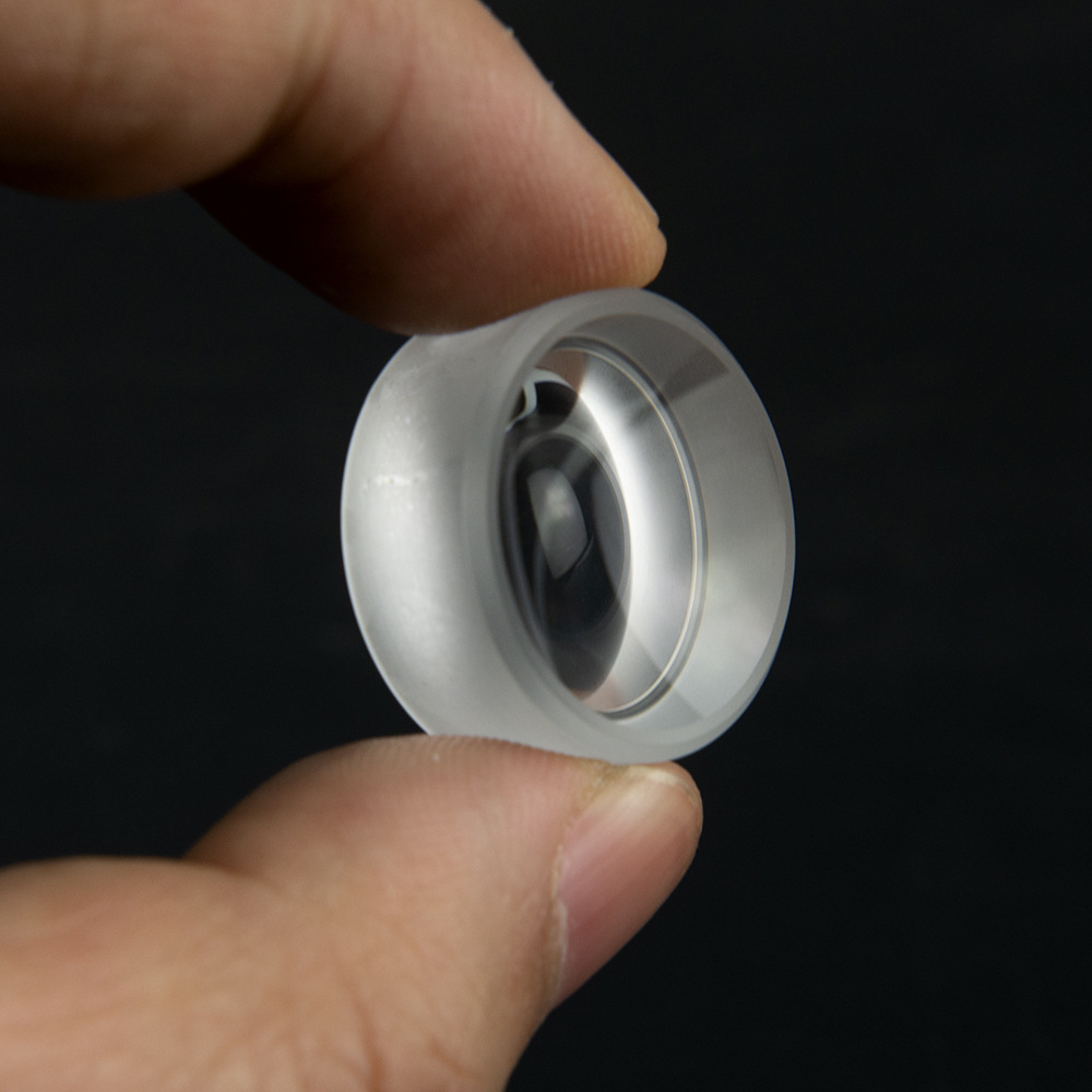 凹透镜 非球面镜片 光学玻璃透镜wrh 透镜棱镜来图来样 定制加工