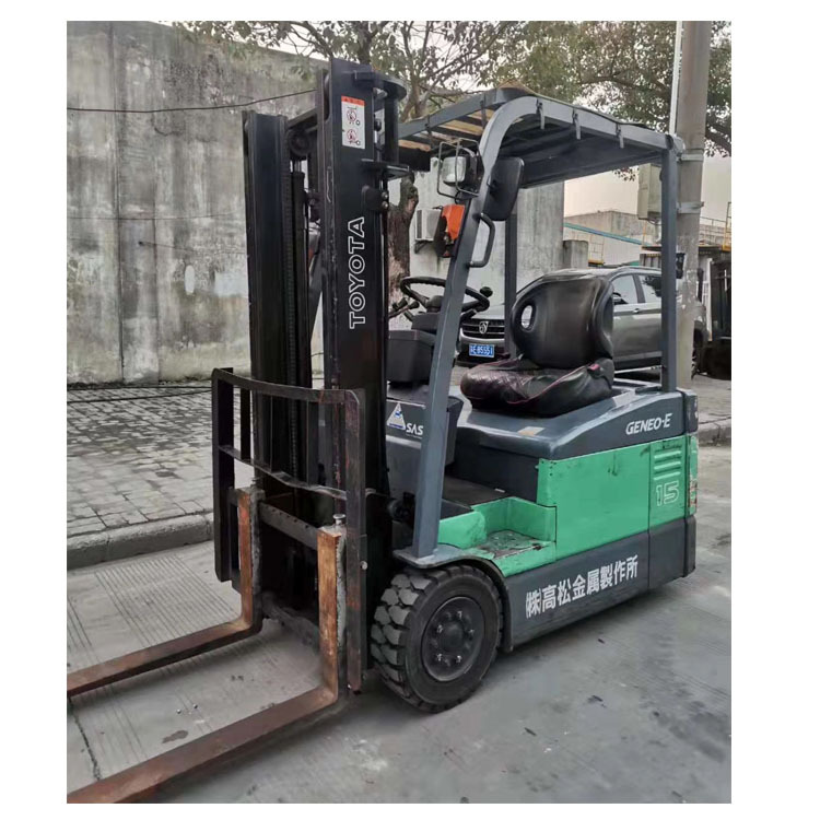 二手丰田三支点叉车 7fbe15 载重1.5吨 升高3米-阿里巴巴