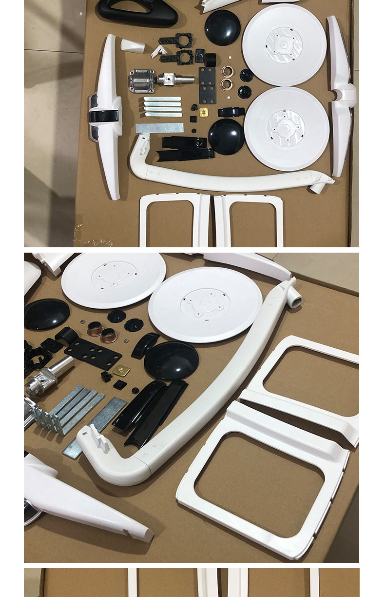 平衡车配件 套件 整车塑料件 全套控制杆 退控踏板垫脚垫