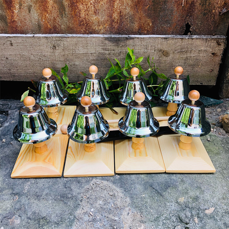 奥尔夫乐器8音音感钟打击乐器儿童八音音感钟厂家直销一件代发