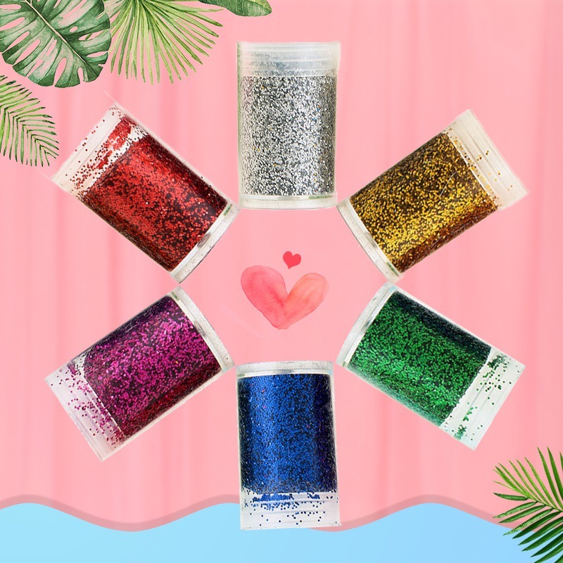 手工绘画金粉闪光粉金葱粉儿童diy创意制作材料炫彩亮粉美甲闪粉