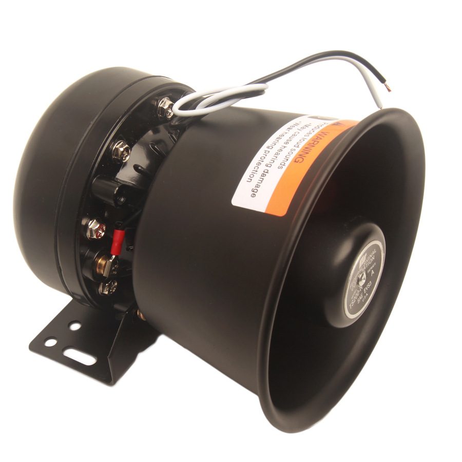 汽车车载喇叭扬声器 警报地摊宣传喇叭 高音大功率扩音器 工程车