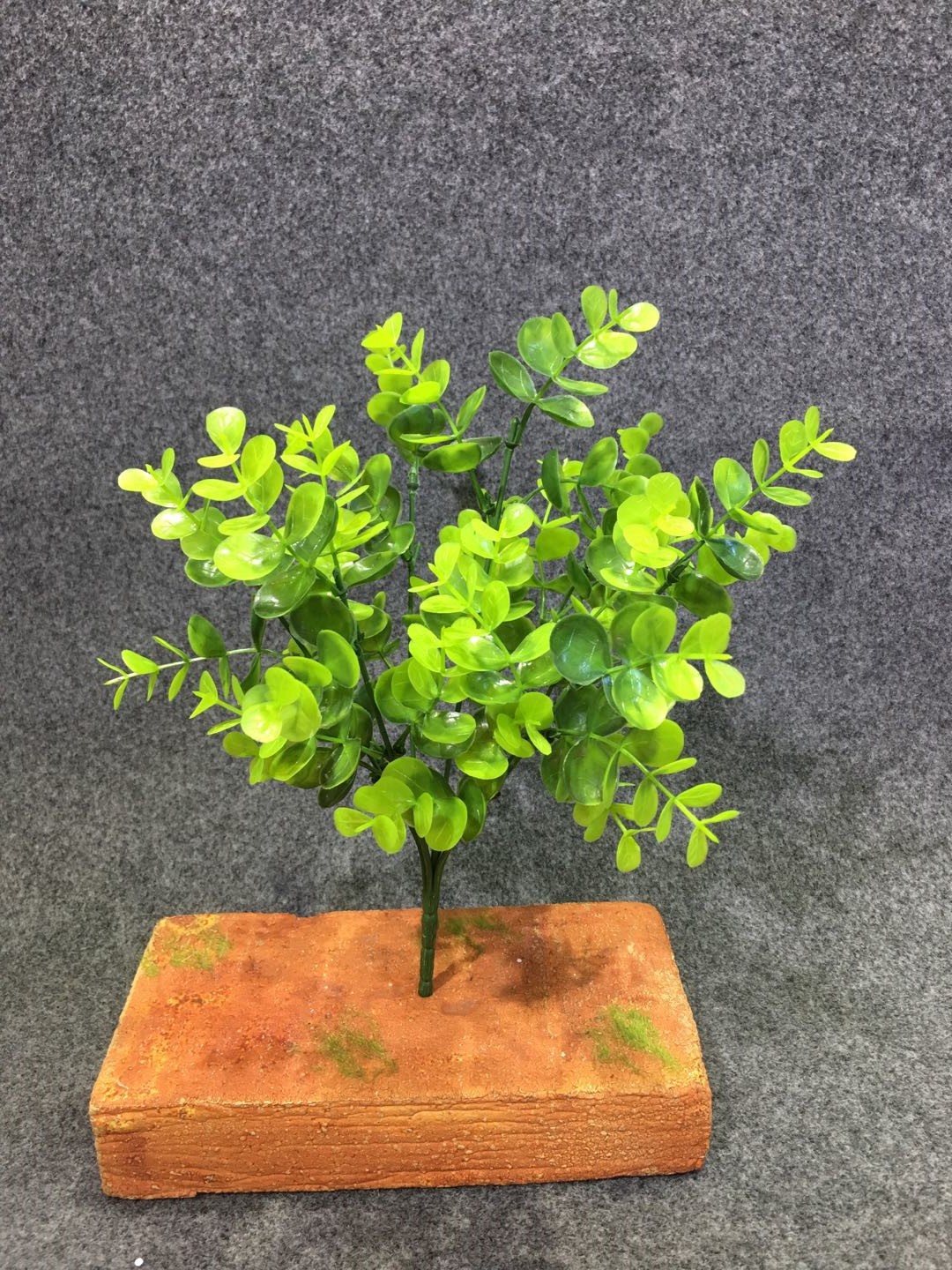 工厂批发跨境亚马逊仿真绿植水草园艺楼盘工程香菇草大号尤加利草