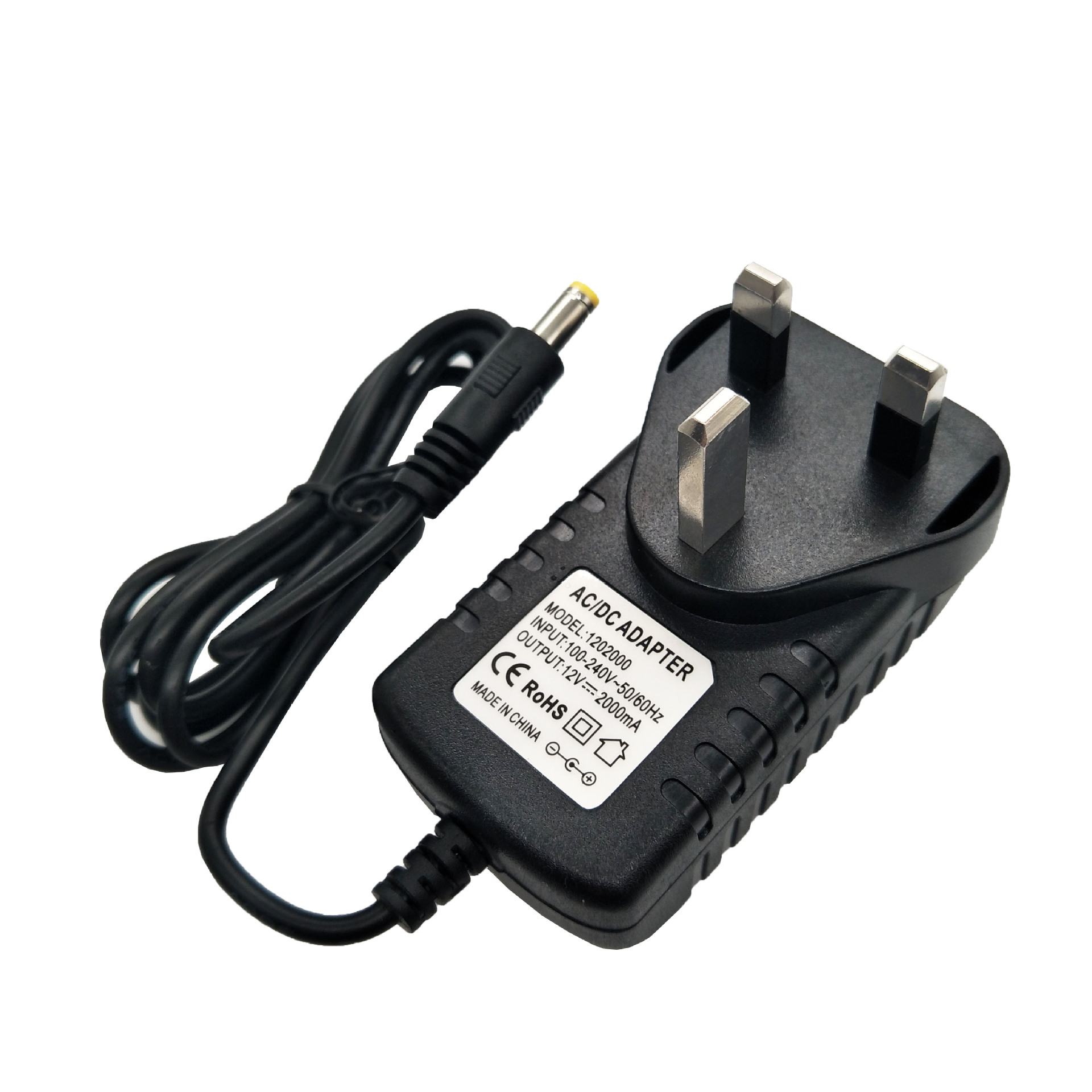 12v2a英规电源适配器led灯具/电子琴/美甲灯/台灯/开关电源