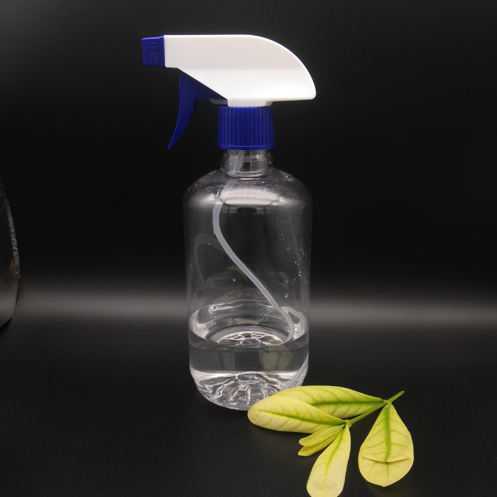 厂家直销500ml/克透明pet塑胶喷水壶 家用阳台园艺工具容量可订制