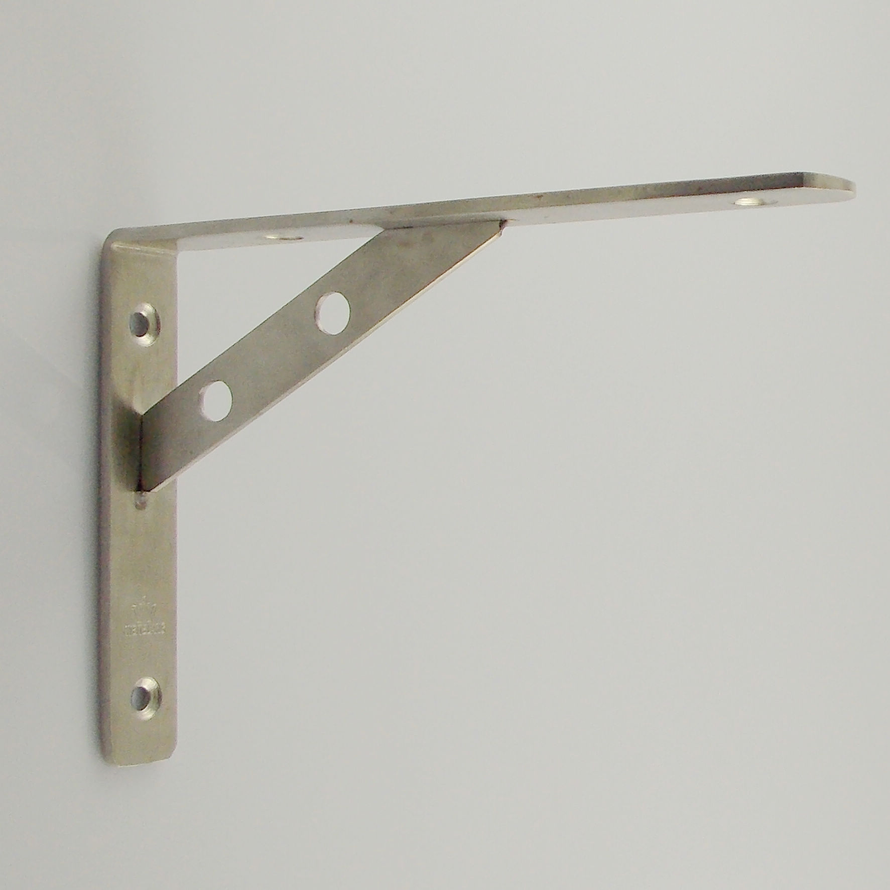 加厚不锈钢固定支撑架 搁板置物架托架三角支架三角托架九比架8寸