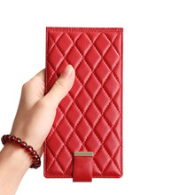 英皇保罗卡包女新款OL通勤卡包卡套纯色时尚百搭女士一体钱包