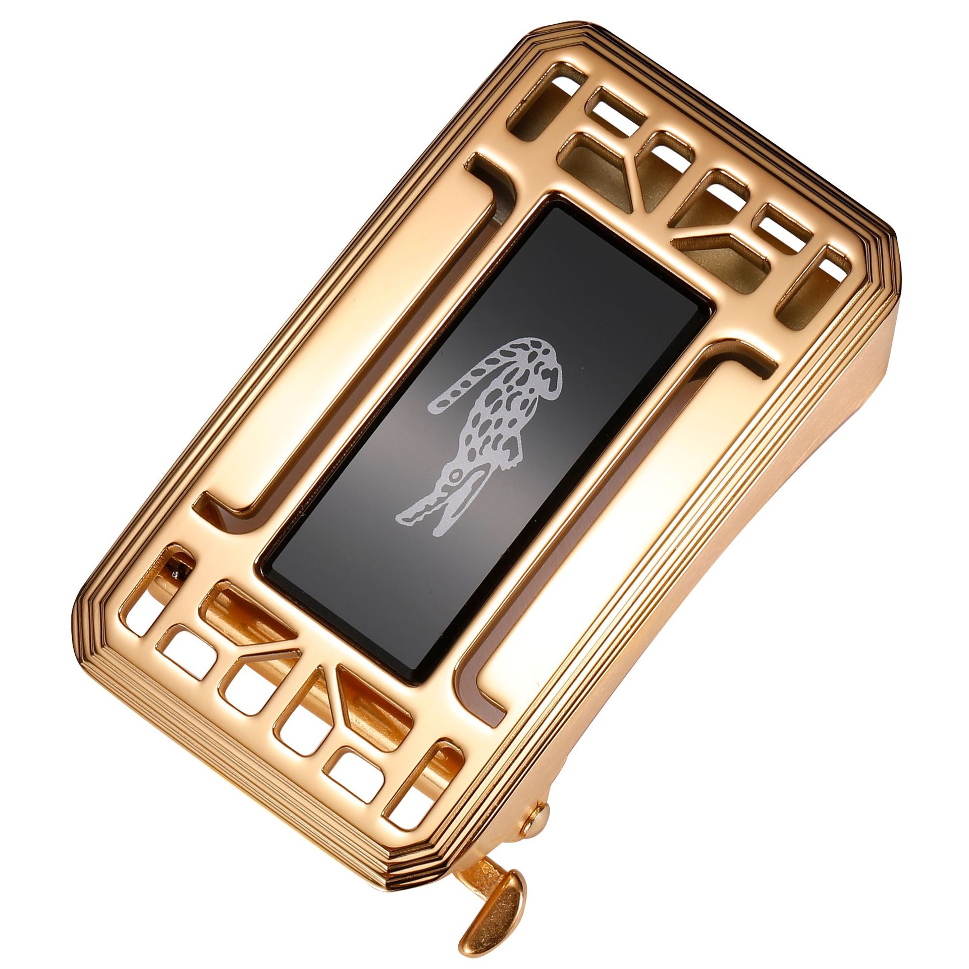 304不锈钢自动扣 皮带扣男士自动扣腰带头东莞工厂品牌订做 logo