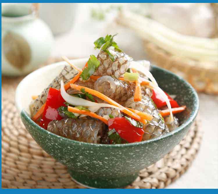 爽脆q弹鱼皮500g 湛江 海鲜 特产 水产 火锅食材