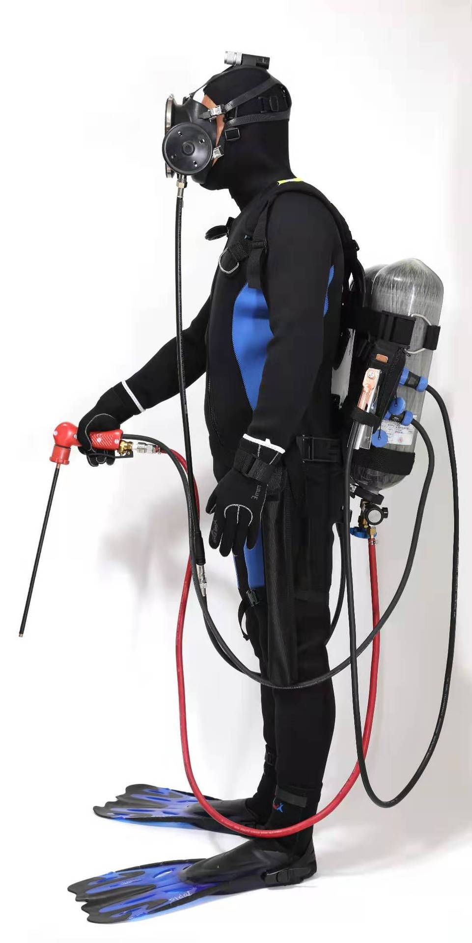 肩背式水陆两用切割机 高层破拆 消防救援 水下特种破拆