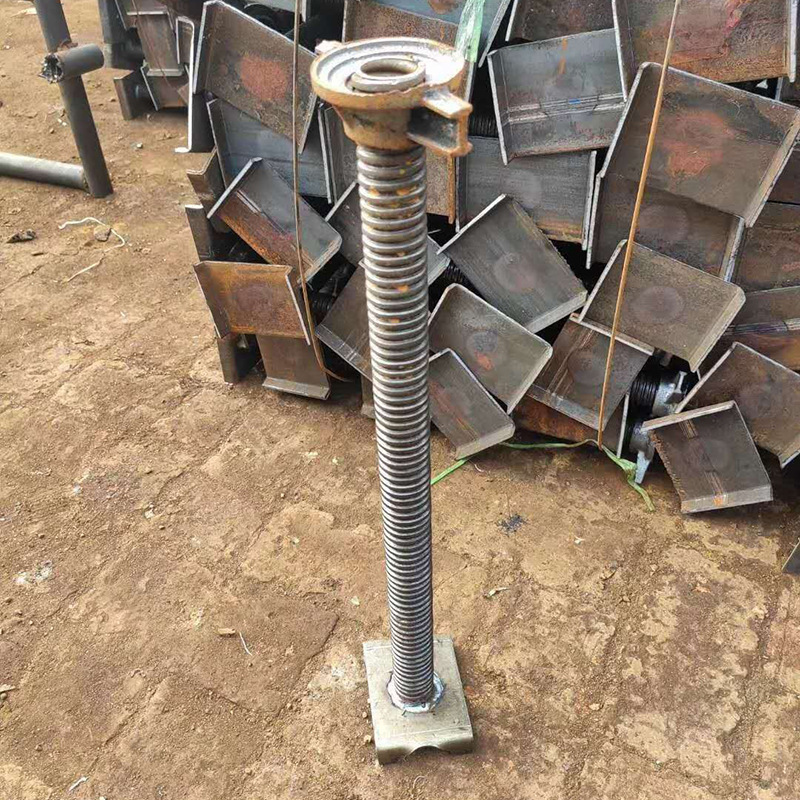 建筑顶托实心空心丝杠支撑顶托可调节脚手架丝杠顶托u型