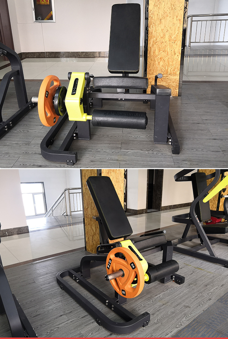 商用腿屈伸训练器多功能腿部伸展曲腿肌肉训练器健身房专用大黄蜂