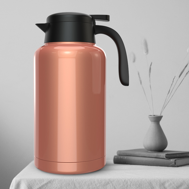 贵人316不锈钢保温壶大容量2升大号暖水壶家用旅行保温便携热水瓶