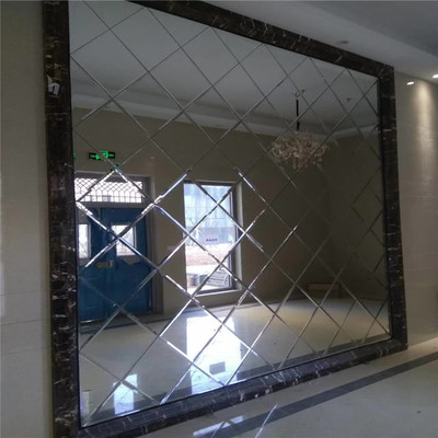山东青岛玻璃镜子工厂定做安装浴室镜子化妆舞蹈镜片上门测量尺寸