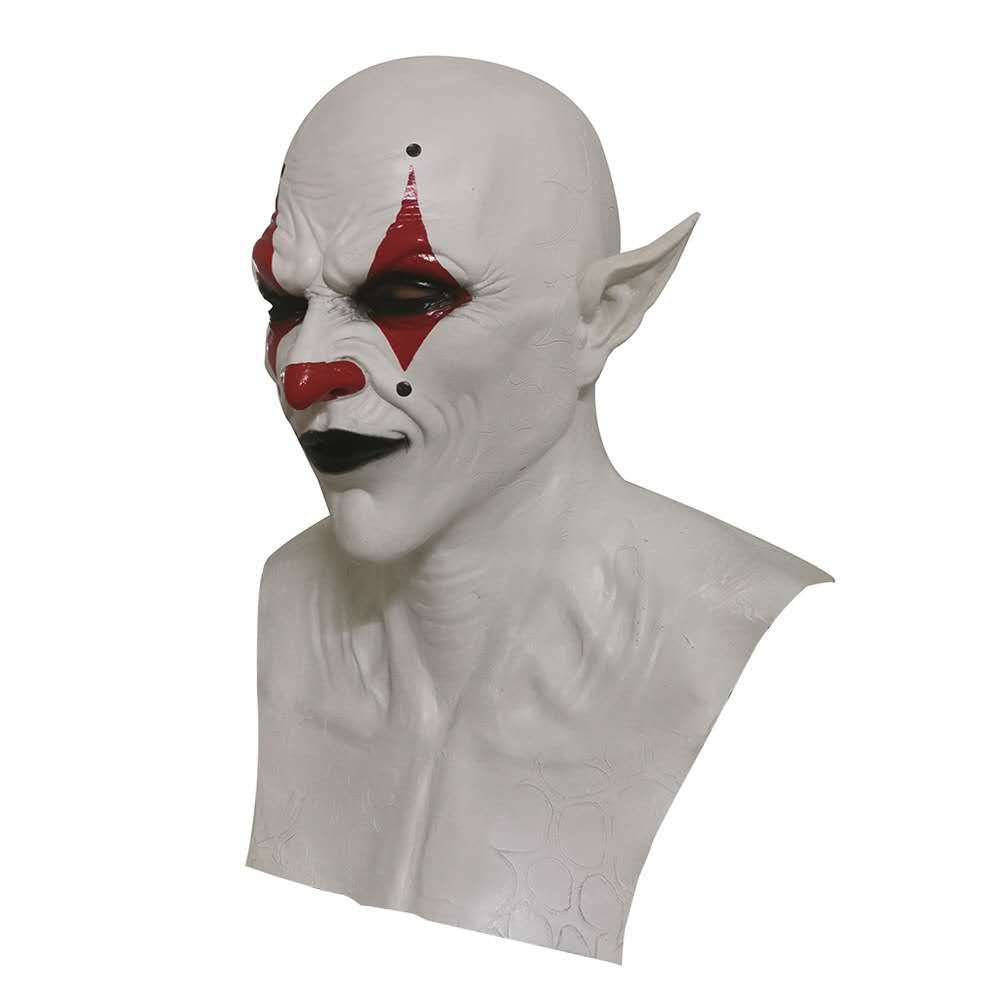 独立站万圣节游戏暗黑圣经堕落天使谎言之王黄色小鬼恶魔面具头套