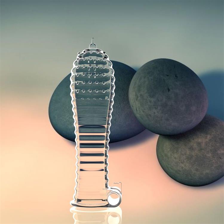 男用震动加大狼牙套 水晶避孕套阴茎套 振动环情趣套环情趣性用品