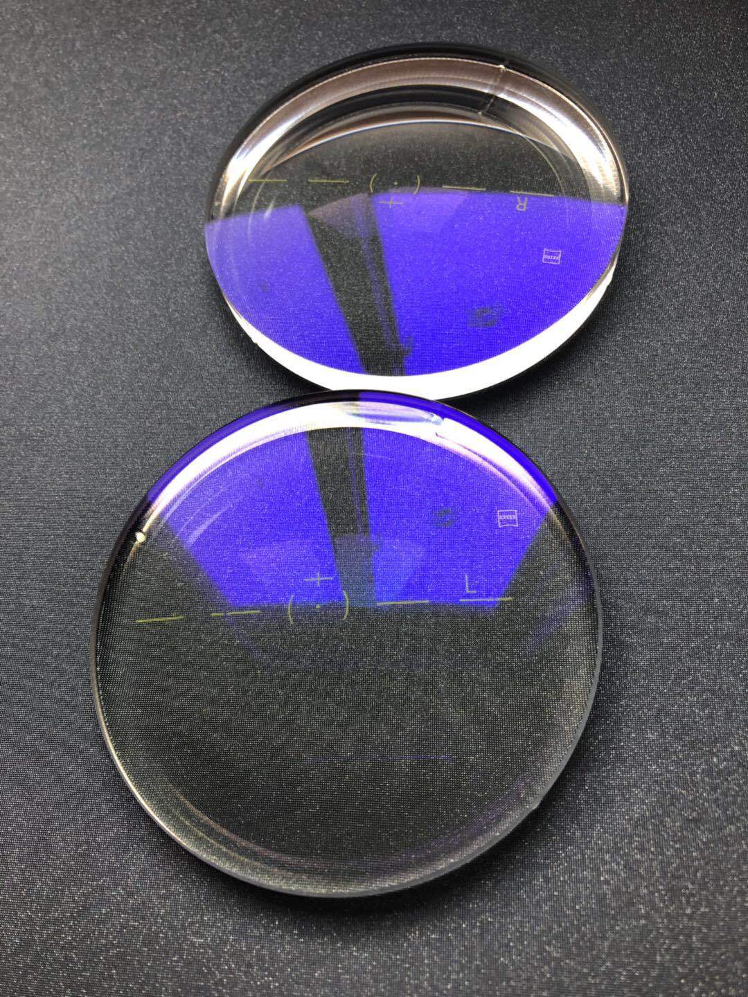定制蔡司智锐单光系列1.5/1.6/1.671.74铂金膜防蓝光可配偏光镜片