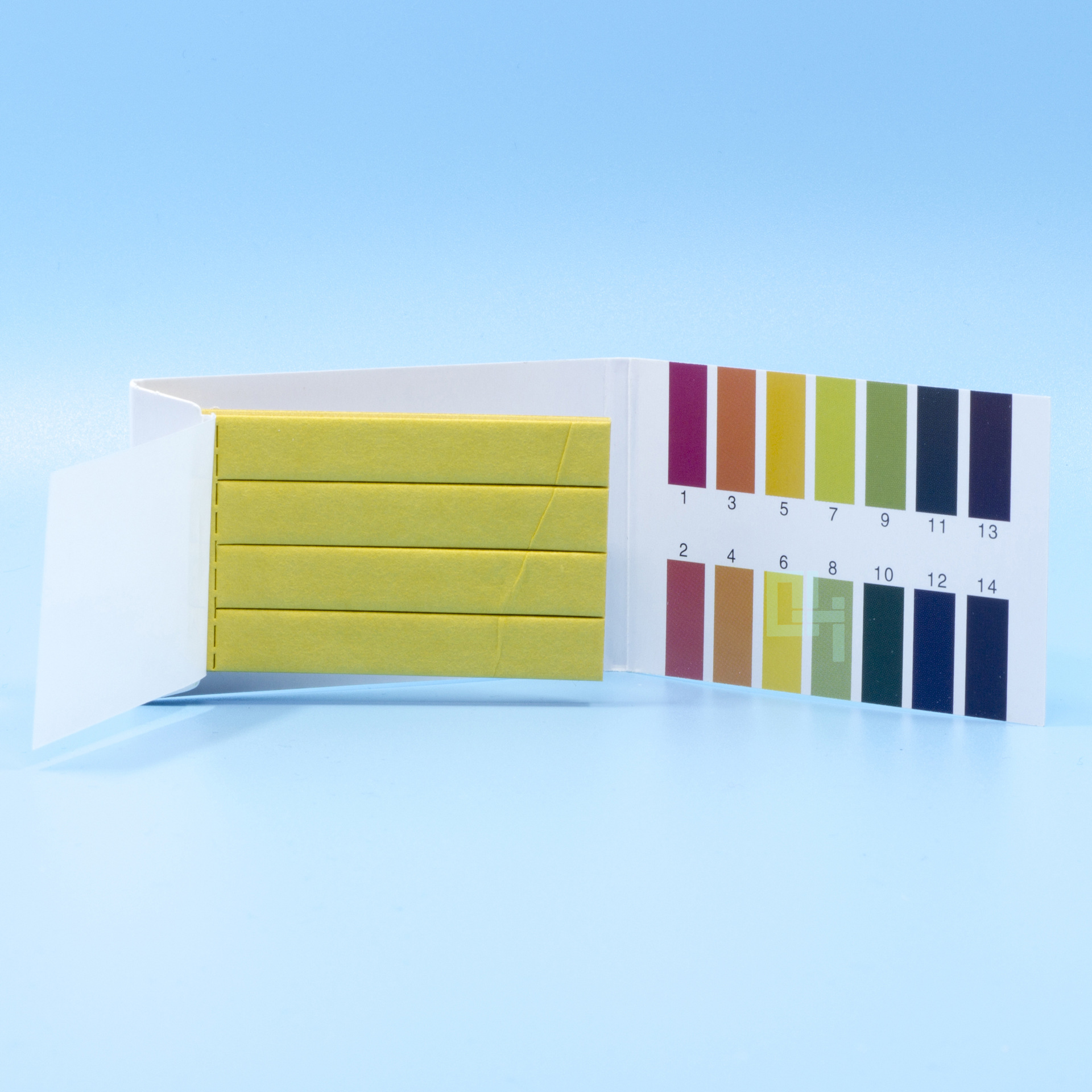 卡贝斯ph酸碱试纸1本80条广范试纸1-14测试水溶液体液水酸碱