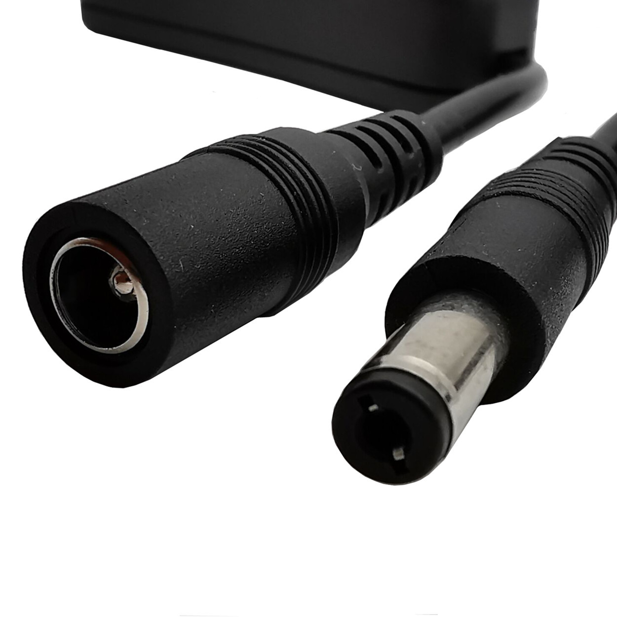 5521 5525插头监控dc公对母电源线带501按键开关控制器线 3a