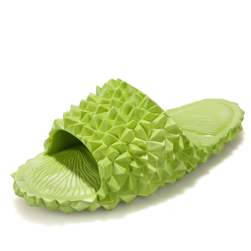 新款潮搭网红榴莲凉拖鞋女沙滩鞋亲子凉拖鞋外穿软底拖鞋女夏