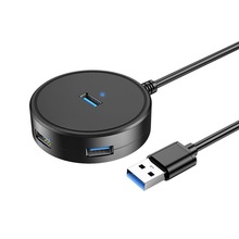 usb hub集线器一拖四usb扩展器4口usb集线器usb+hub3.0/2.0