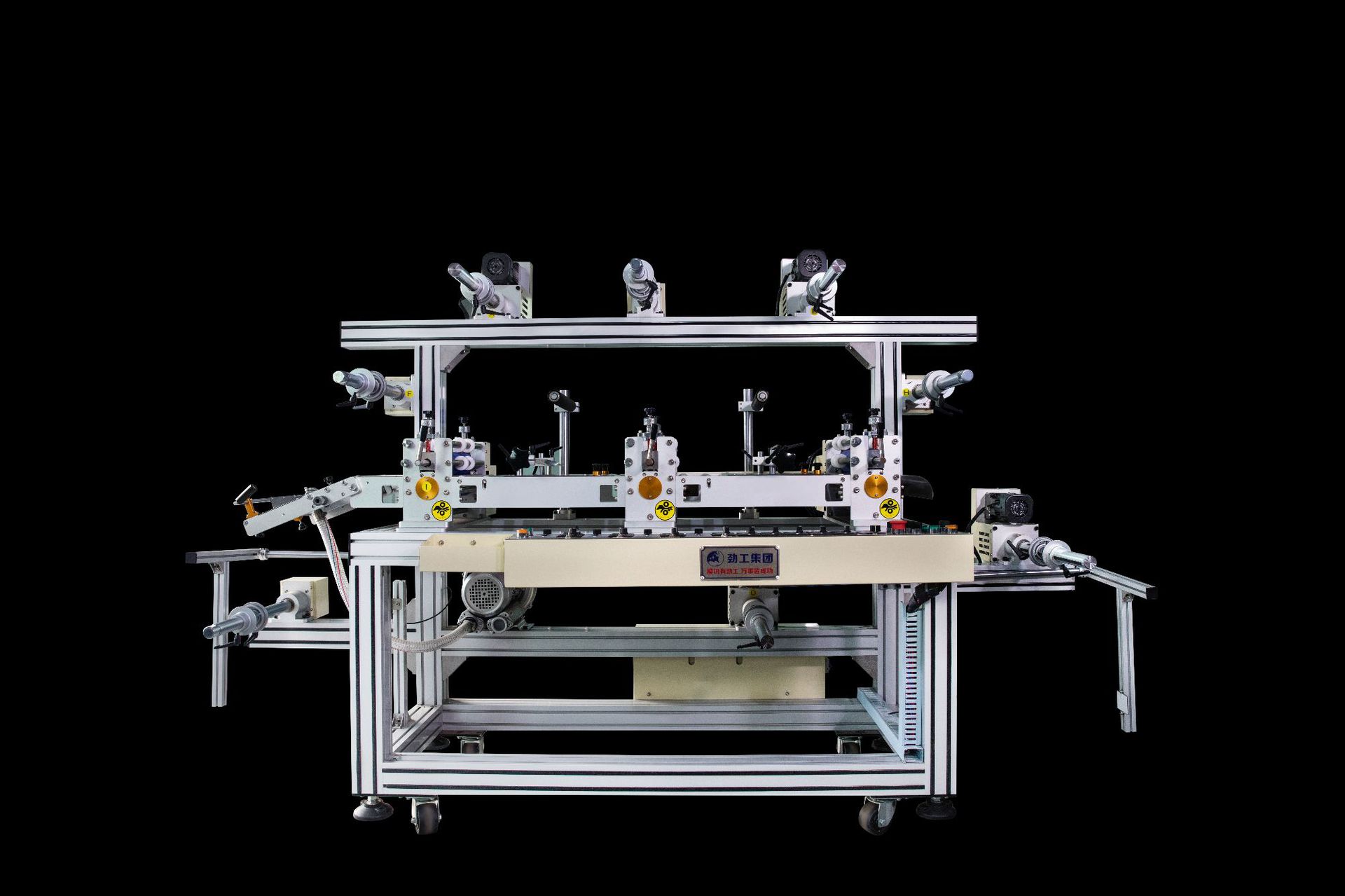 劲工机械三工位贴合机,自动贴膜贴合机,多功能粘膜机现货供应-阿里巴