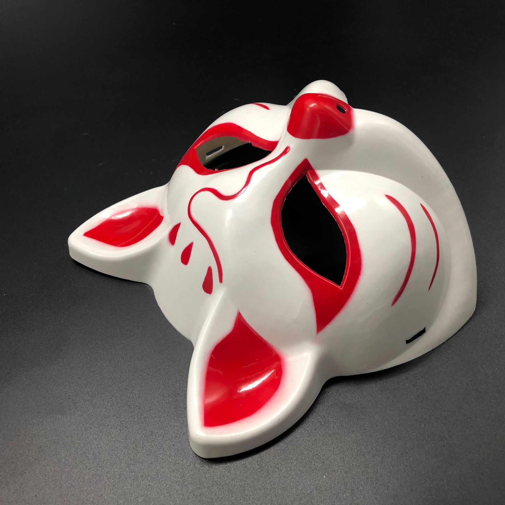 日式和风半脸猫面具 厂家直销日本爆款 卡通动漫cosplay舞会面具