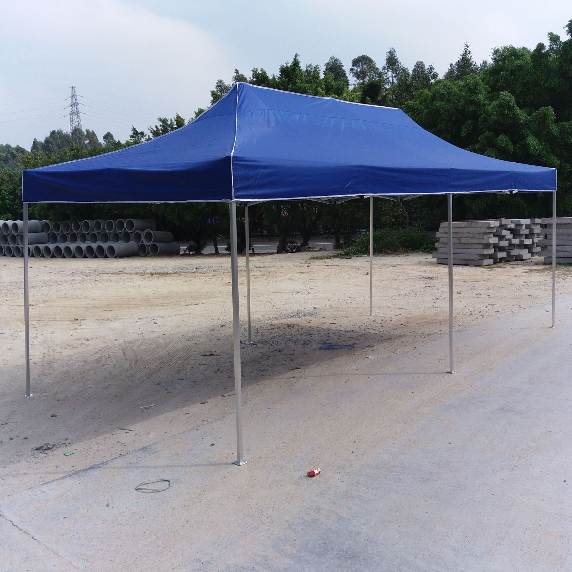 批发铝合金户外展览活动四脚角折叠帐篷展览展示遮阳防雨活动帐篷