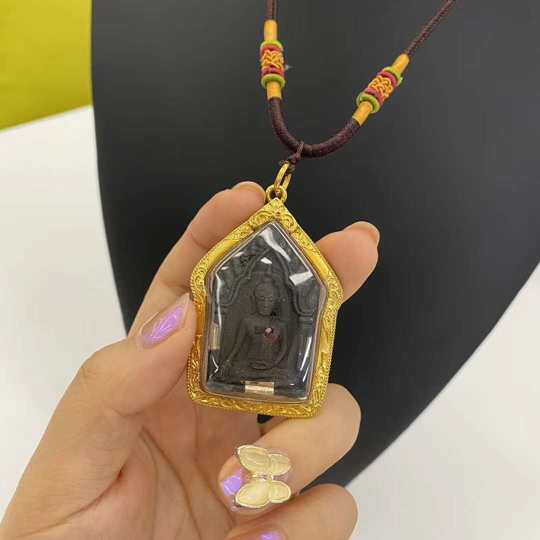 泰国原庙正品 龙婆培庙 坤平将军佛牌