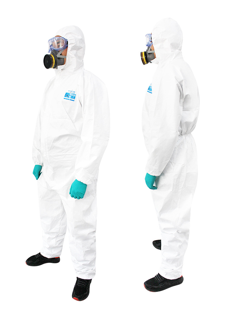 防护服求同7200工业防尘防飞沫防喷溅透气喷漆限次性劳保防尘服