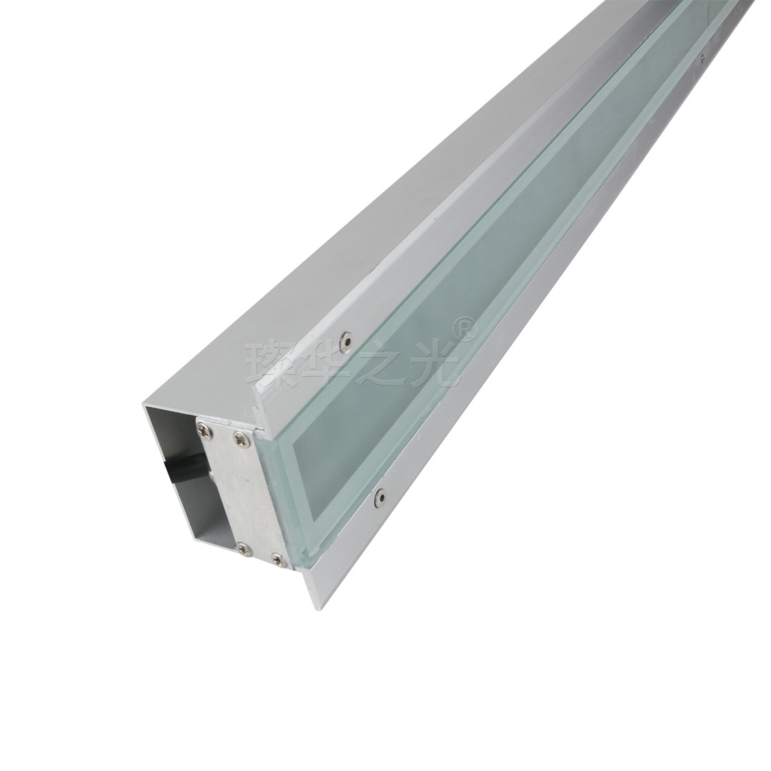 小功率贴片条形地埋灯12w埋地线条灯 15w全彩512外控洗墙地埋灯