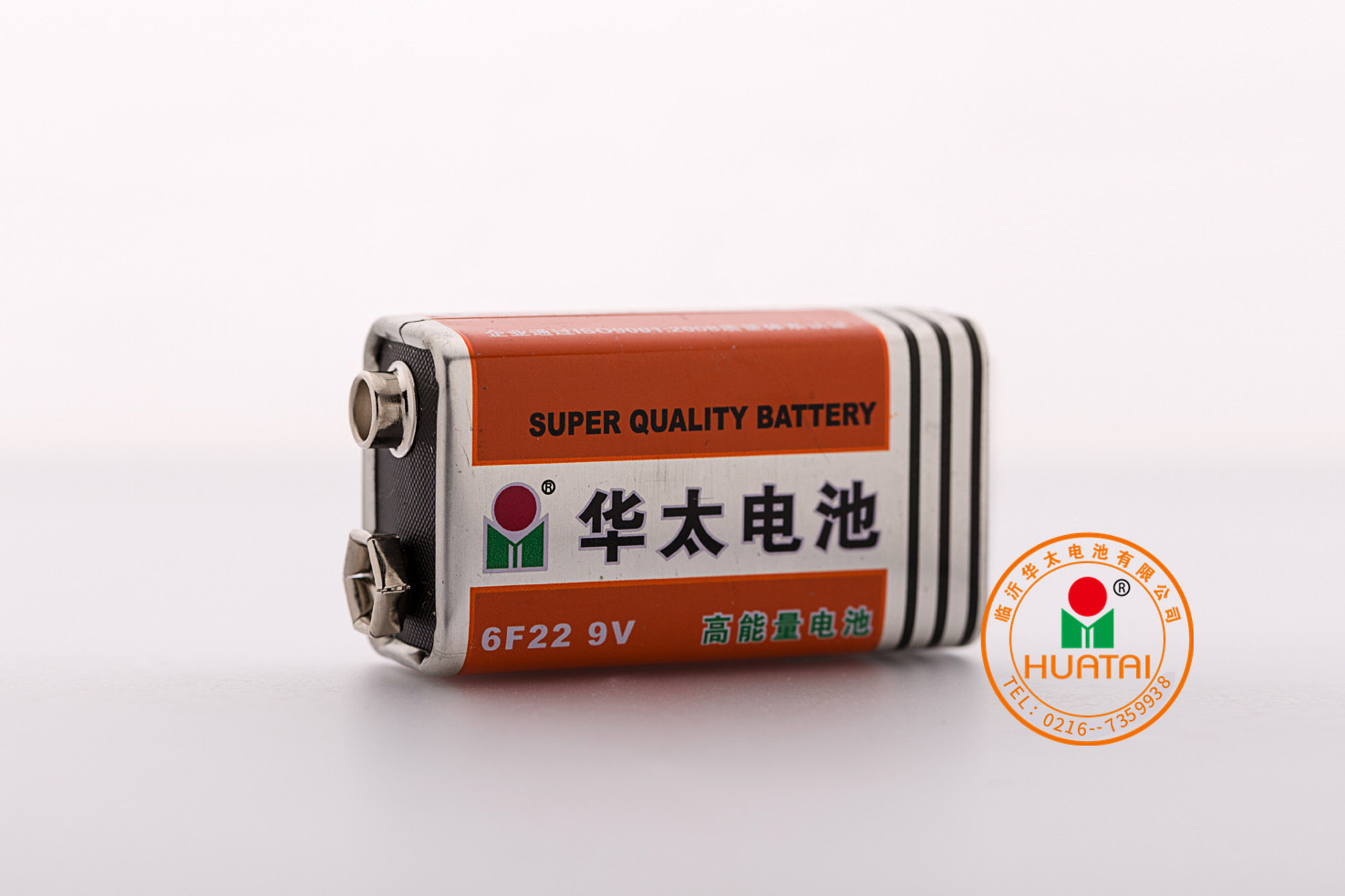 华太9v电池6f22万用表 对讲机网络测试仪麦克风方块电池批发