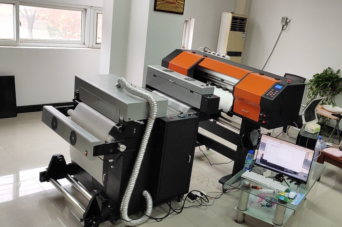 创业入门小型白墨a3数码免刻白彩同出柯式t恤卫衣烫画打印机