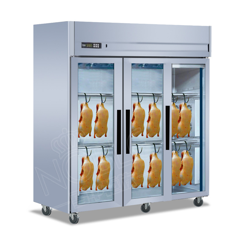生产销售鸭胚冷藏晾干展示柜 晾鸭柜 烤鸭柜 烧鹅胚冷藏展示柜