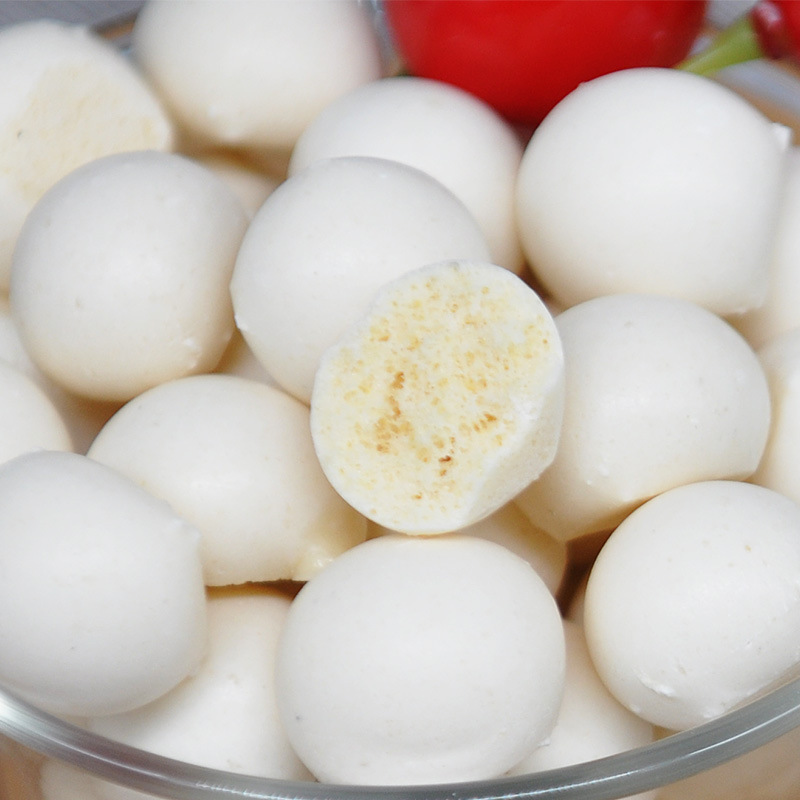 塞外怡园牛奶泡泡 内蒙古特产 牛奶馒头4斤散装 奶泡泡 儿童零食