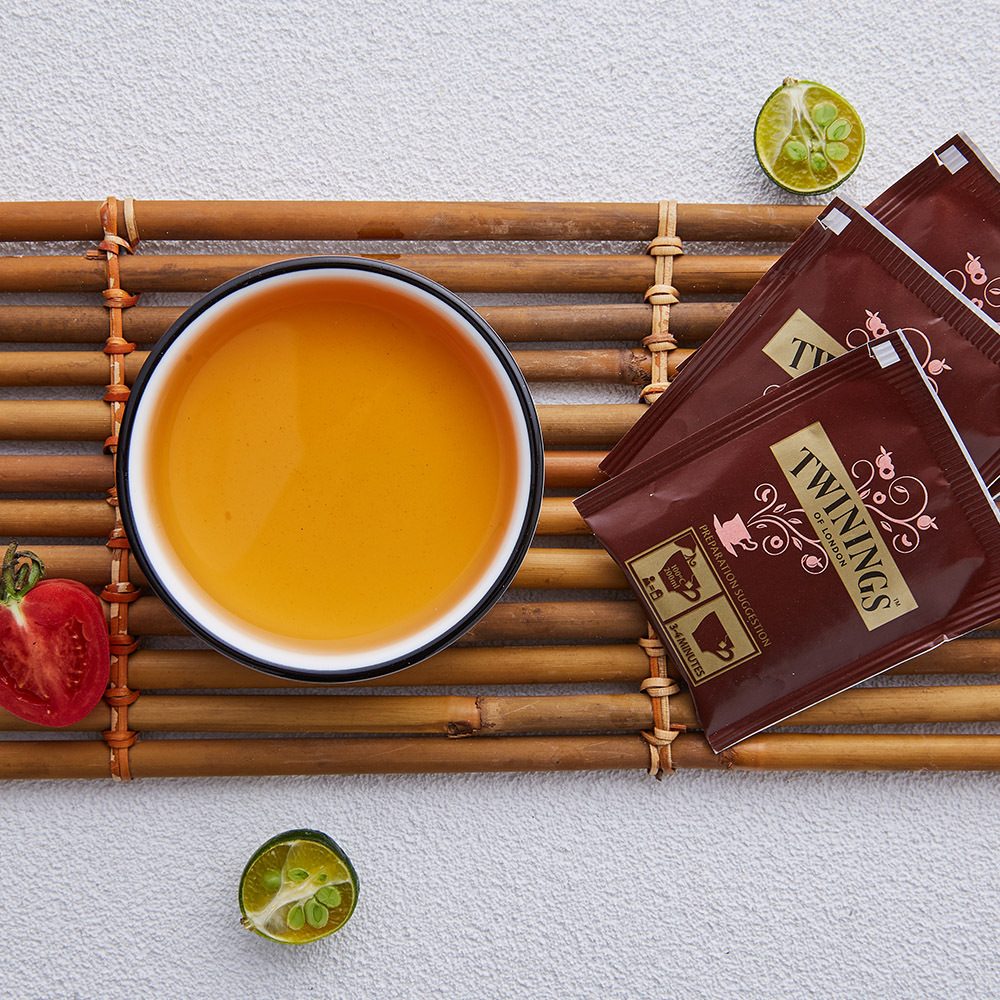 twinings川宁英国进口茶叶蜜桃果香红茶25袋花果茶水果茶红茶叶包