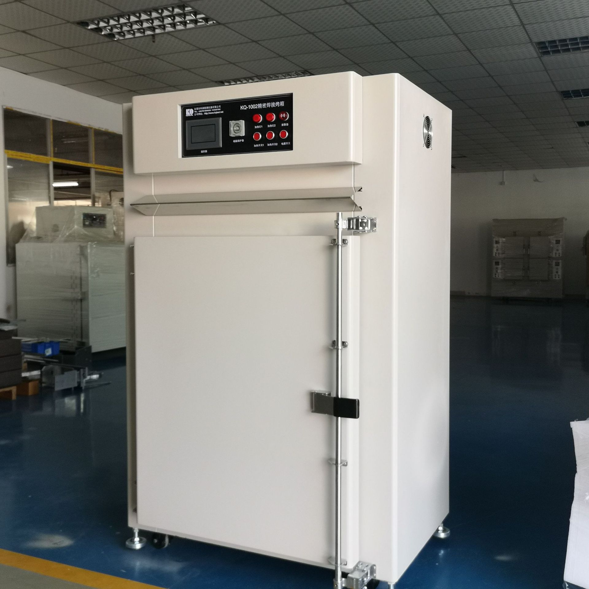 电池极片真空干燥箱工业烤箱数码管无尘烤箱多段编程温度均匀