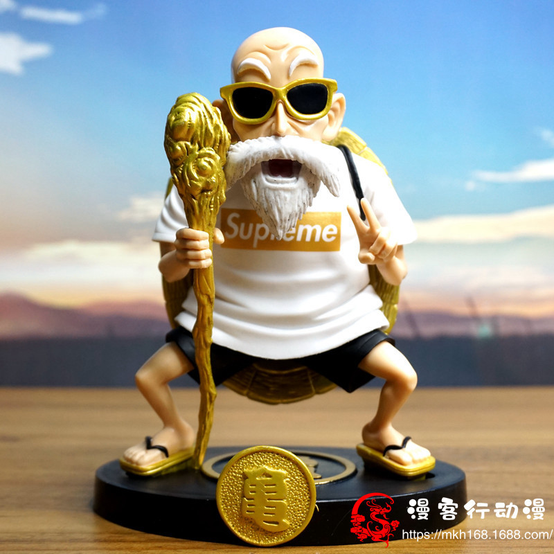 七龙珠 gk 武道 富贵 潮牌潮服 龟仙人 盒装手办 模型汽车摆件
