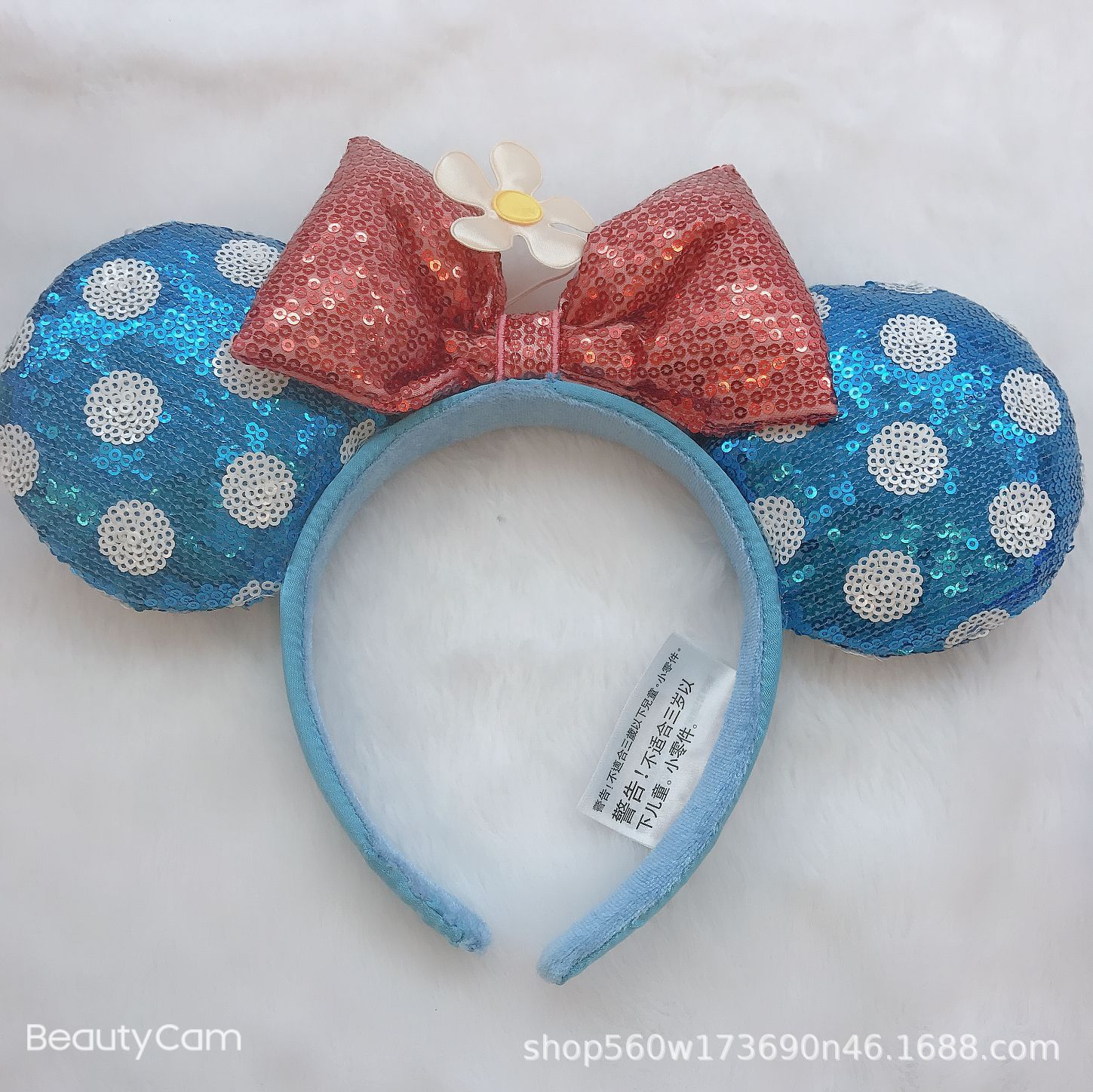 亮新达菲熊系列星黛露雪利玫造型可爱发箍卡通达菲兔旅游休闲发箍