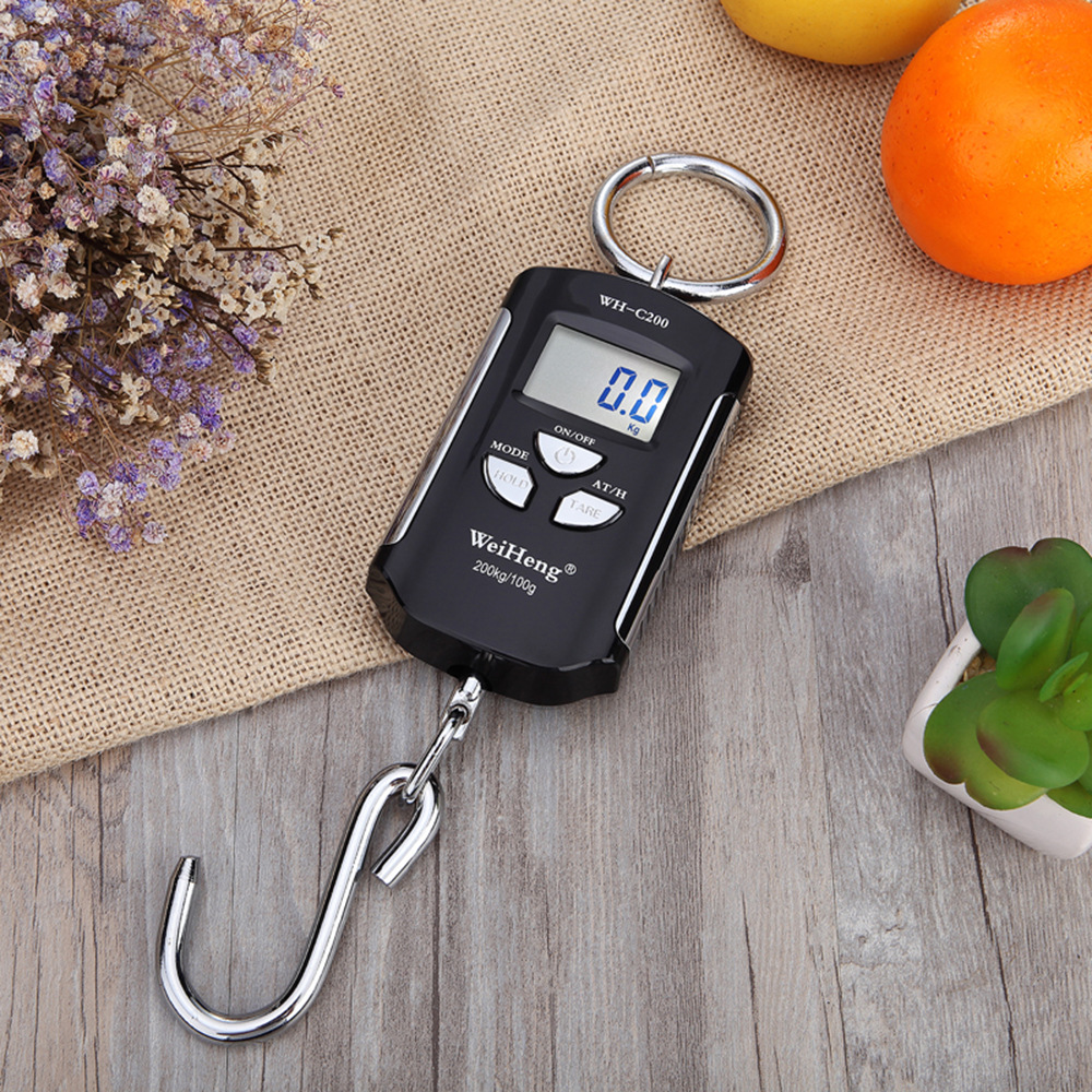 批发家用手提称 便携式电子手提秤箱包行李秤钩子称重迷你电子秤