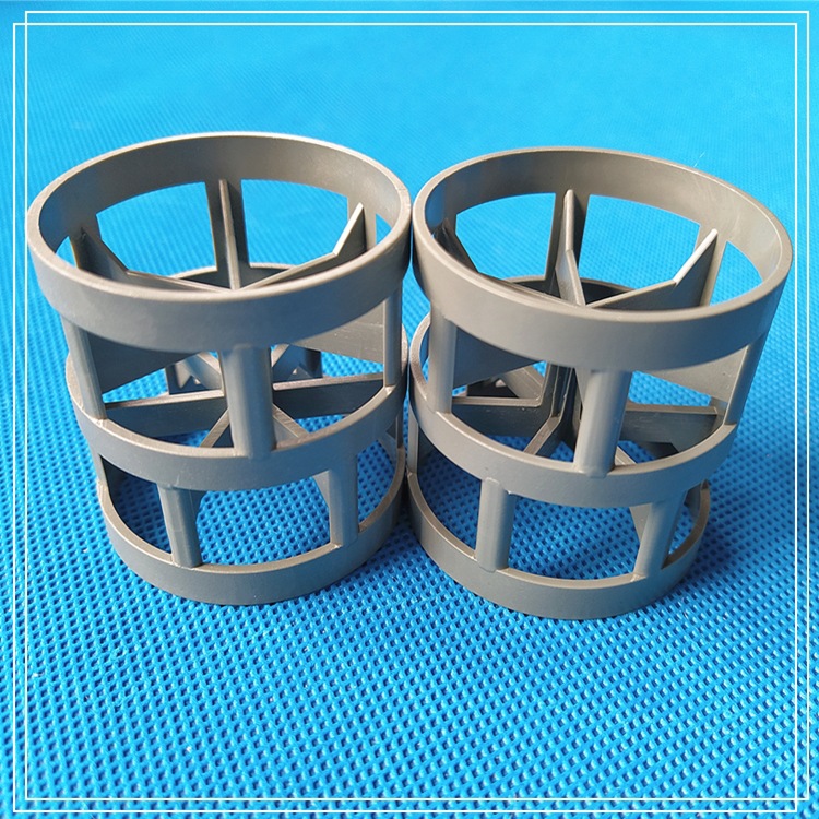 现货批发pvc鲍尔环填料 散堆填料鲍尔环/金属鲍尔环/cpvc鲍尔环