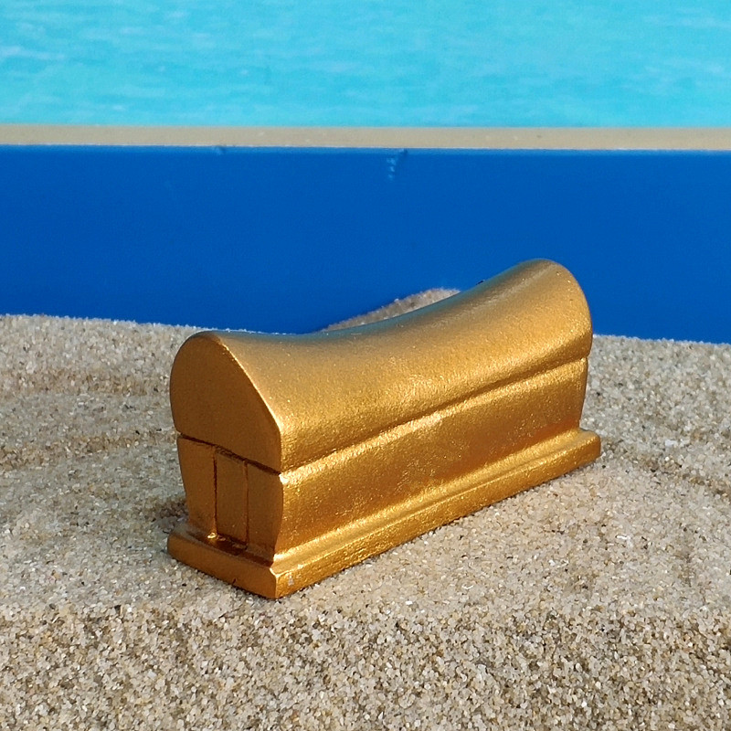 金棺材棺木棺椁沙具财富模型祭祀用品聚集能量魔法道具厂家直销