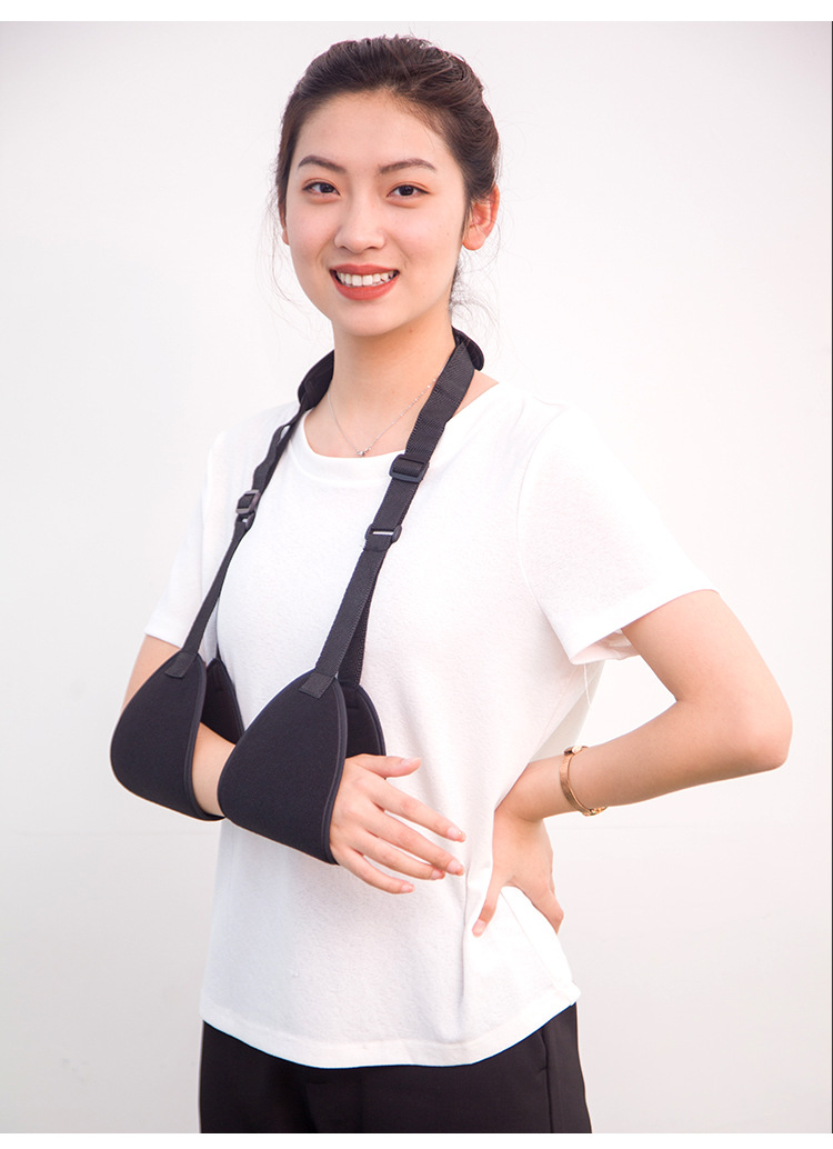 前臂扭伤吊带 肘关节手臂错位 挂脖式肩肘脱臼 胳膊术后绑带批发