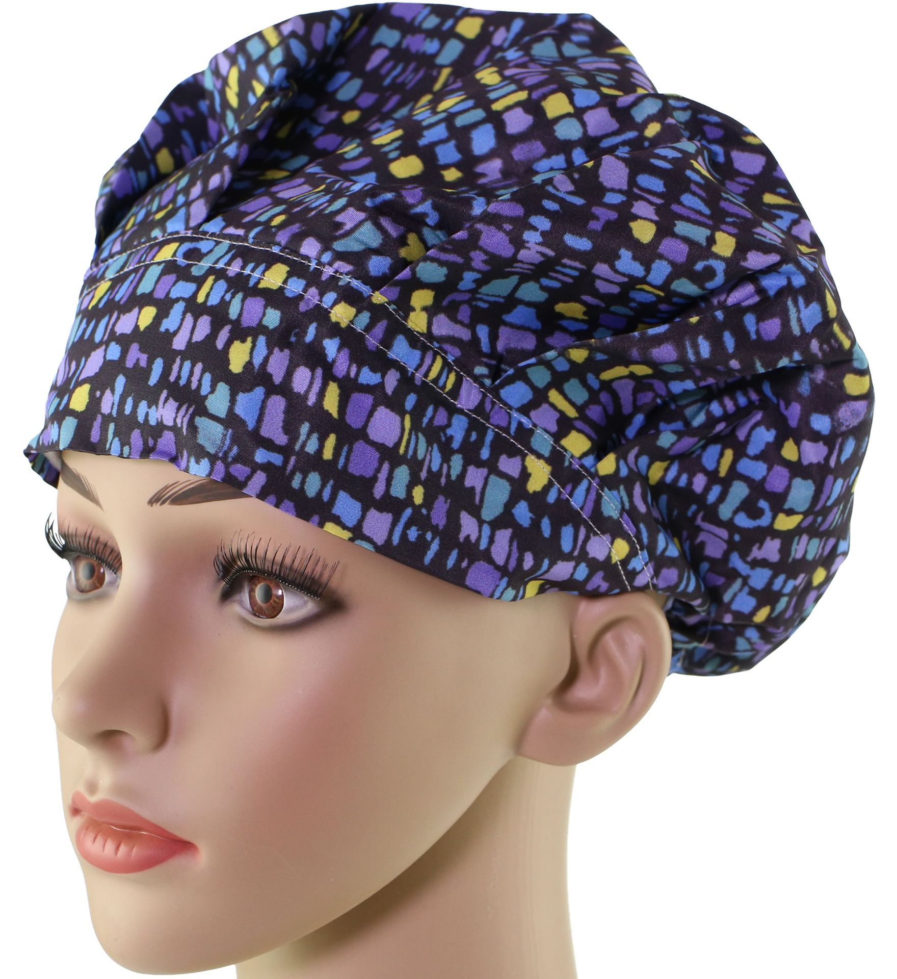 女护士帽烘焙帽蛋糕帽厨师帽浴袍女神洗澡帽医生手术帽wh0-6-阿里巴巴