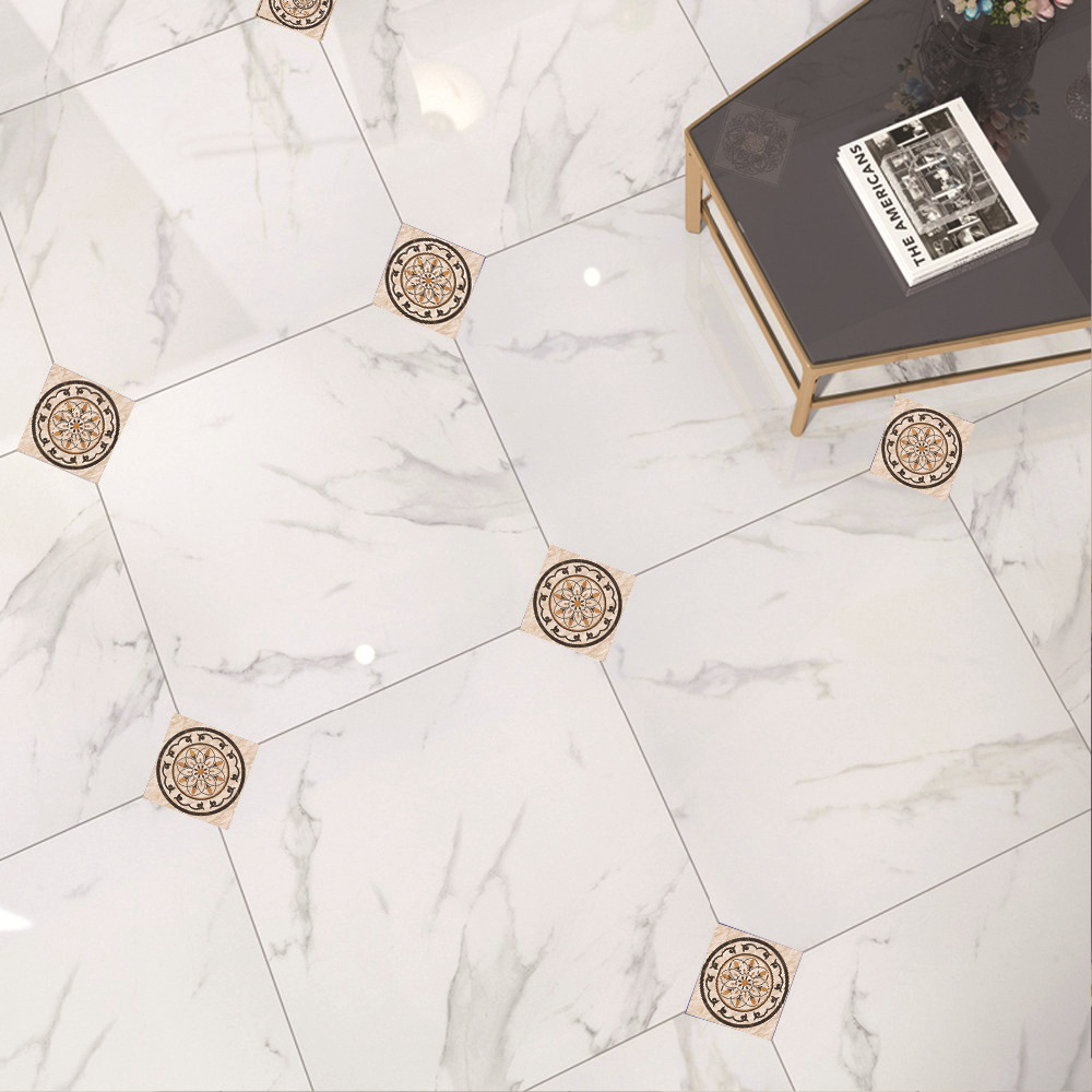 外贸新款欧式地板美缝贴斜墙腰线贴厨房浴室防水自粘覆膜pvc墙纸