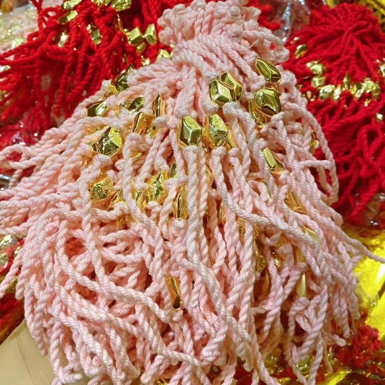 泰国佛牌 真 阿赞佑小金库 财源种子手绳